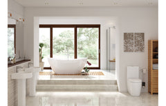 Ruby 555x430mm 1TH Basin & Full Pedestal