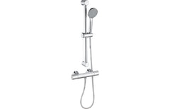 Tugela Cool-Touch Thermostatic Bar Mixer Shower - Chrome