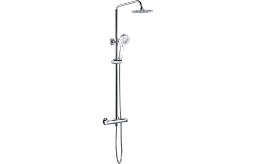 Bruce Thermostatic Bar Mixer w/Riser & Overhead Kit - Chrome