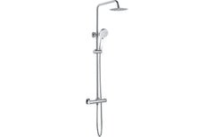 Bruce Thermostatic Bar Mixer w/Riser & Overhead Kit - Chrome