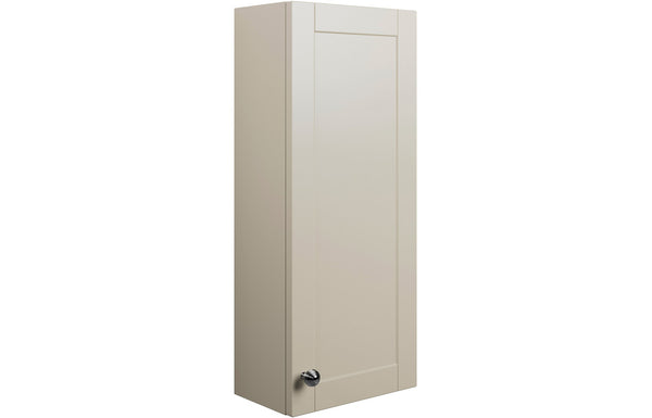 Bushton 300mm 1 Door Wall Unit - Matt Latte