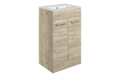 Bradford 510mm F/S Furniture Pack - Oak w/Black Finishes
