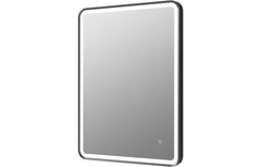 Millie 600mm Rectangle Front-Lit LED Mirror - Matt Black