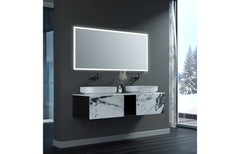 Aurora 600x1200mm Rectangle Edge-Lit LED Mirror