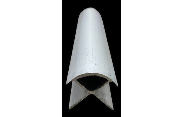 Fibo Aluminium Rounded External Profile 2.4m