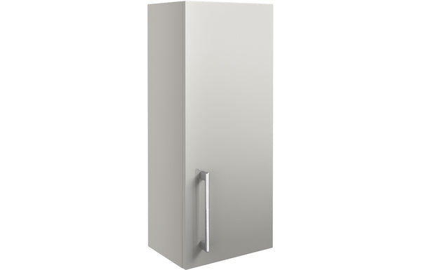 Burton 300mm Wall Unit - Light Grey Gloss