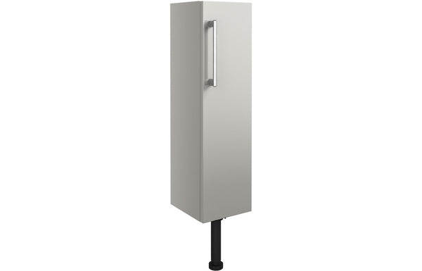 Burton 200mm Slim Base Unit - Light Grey Gloss