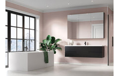 Fibo Contemporary - Dusky Pink (Tile Effect) - Pk/2