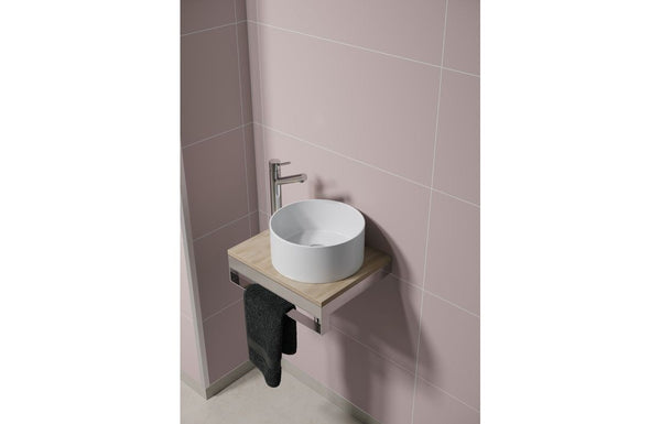 Fibo Contemporary - Dusky Pink (Tile Effect) - Single