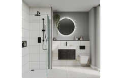 Fibo Contemporary - White Contrast (Tile Effect) - Pk/2
