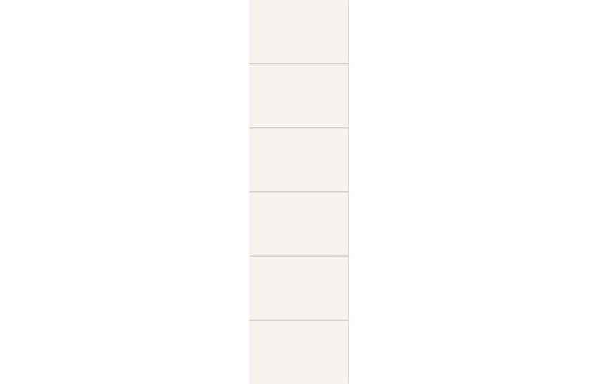 Fibo Contemporary - White Silk 60x40cm (Tile Effect) - Single