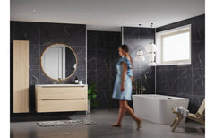 Fibo Marble - Black Marble (Tile Effect) - Single