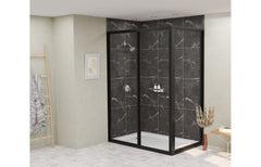 Fibo Marble - Black Marble (Tile Effect) - Pk/2