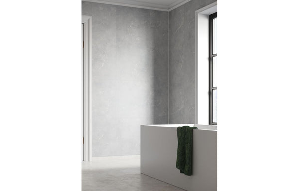 Fibo Marble - Grey Marble (Tile Effect) - Pk/2