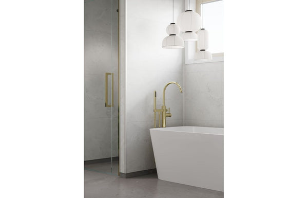 Fibo Marble - White Marble (Tile Effect) - Single