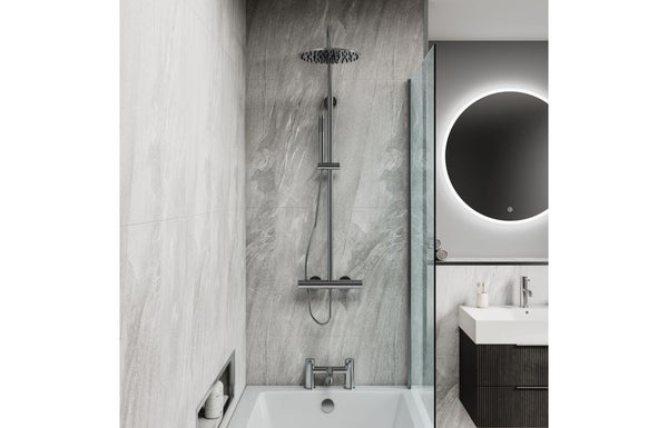 Fibo Scandinavian - Grey Stone (Tile Effect) - Single