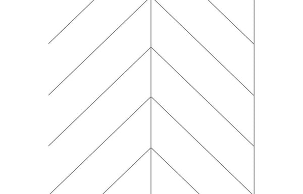 Fibo Urban - Denver White (Chevron) - Pk/2