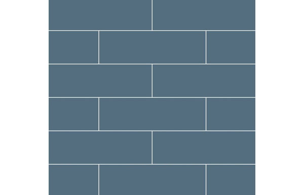 Fibo Urban - Dusty Blue (Metro Brick) - Single