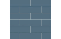 Fibo Urban - Dusty Blue (Metro Brick) - Single