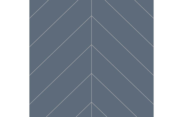 Fibo Urban - Dusty Blue (Chevron) - Pk/2