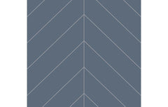 Fibo Urban - Dusty Blue (Chevron) - Pk/2