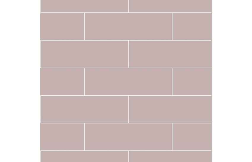Fibo Urban - Dusky Pink (Metro Brick) - Pk/2