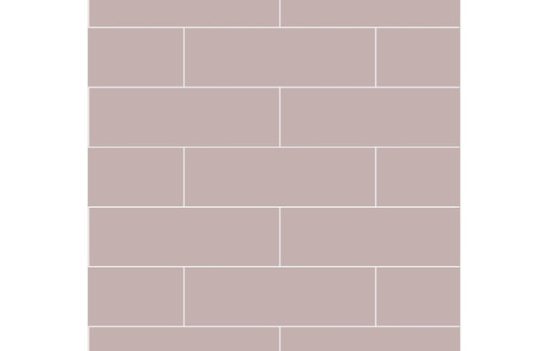 Fibo Urban - Dusky Pink (Metro Brick) - Pk/2