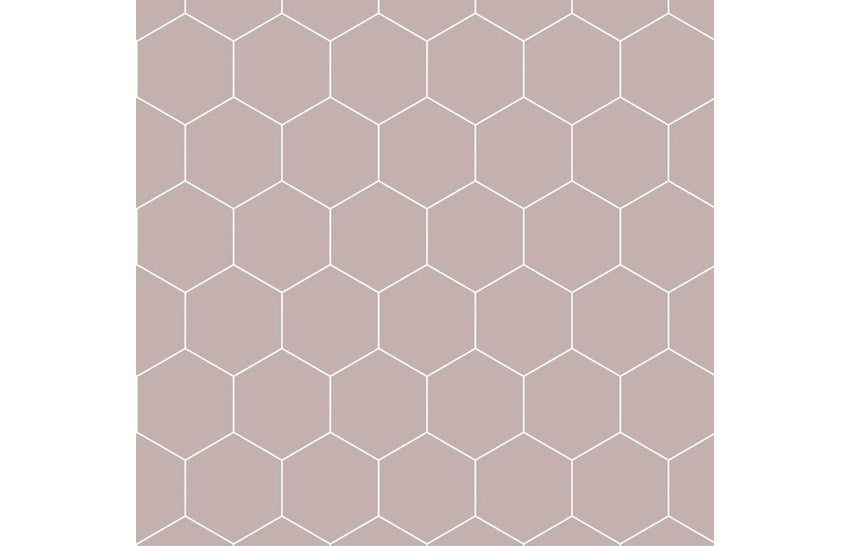 Fibo Urban - Dusky Pink (Hexagonal) - Single
