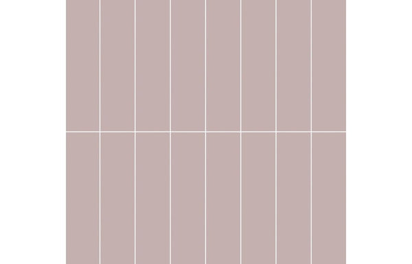 Fibo Urban - Dusky Pink (Stacked Subway) - Pk/2