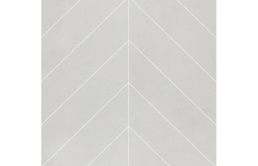 Fibo Urban - Grey Cement (Chevron) - Single