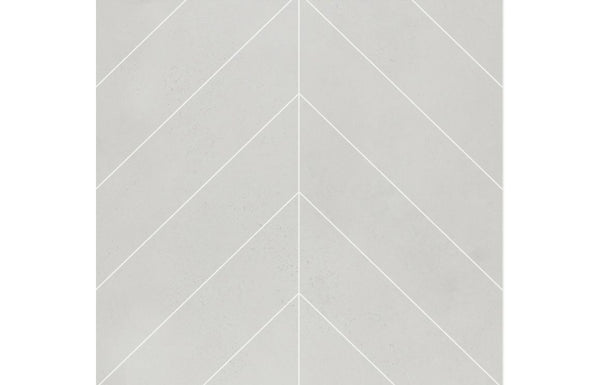 Fibo Urban - Grey Cement (Chevron) - Single