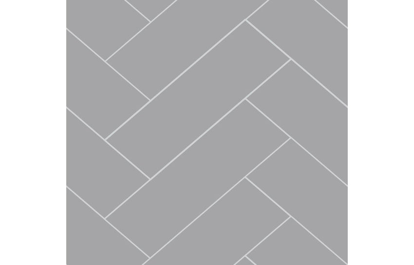 Fibo Urban - Medium Grey (Herringbone) - Pk/2