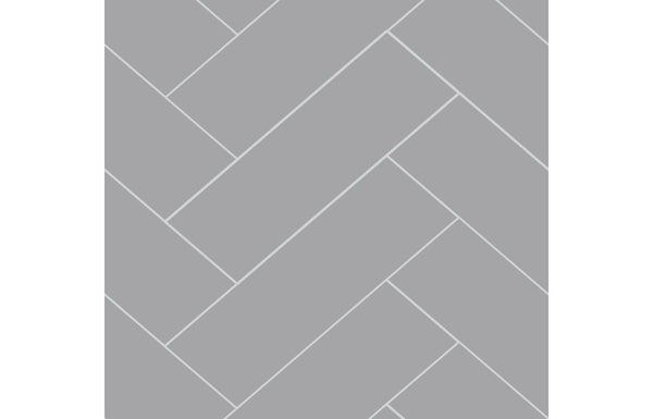 Fibo Urban - Medium Grey (Herringbone) - Pk/2