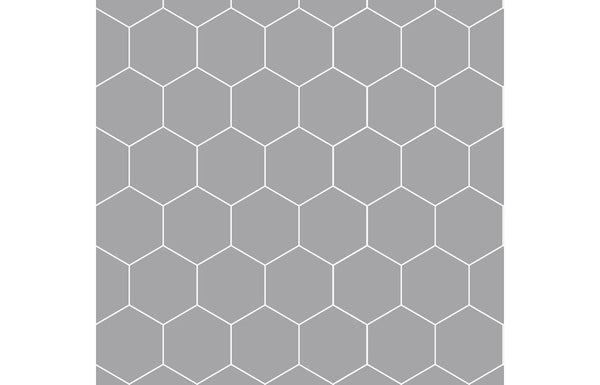 Fibo Urban - Medium Grey (Hexagonal) - Pk/2