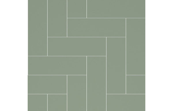 Fibo Urban - Olive Green (Straight Herringbone) - Single