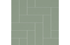 Fibo Urban - Olive Green (Straight Herringbone) - Single