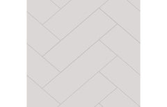 Fibo Urban - White Silk (Herringbone) - Single