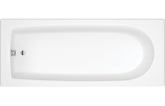 Ocean Round Single End 1600x700x550mm 0TH Bath w/Legs