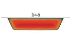 Ocean Round Double End SUPERCAST 1800x800x550mm 0TH Bath w/Legs
