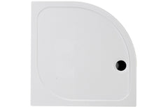 kilo 500mm Wetroom Panel & Support Bar - Black